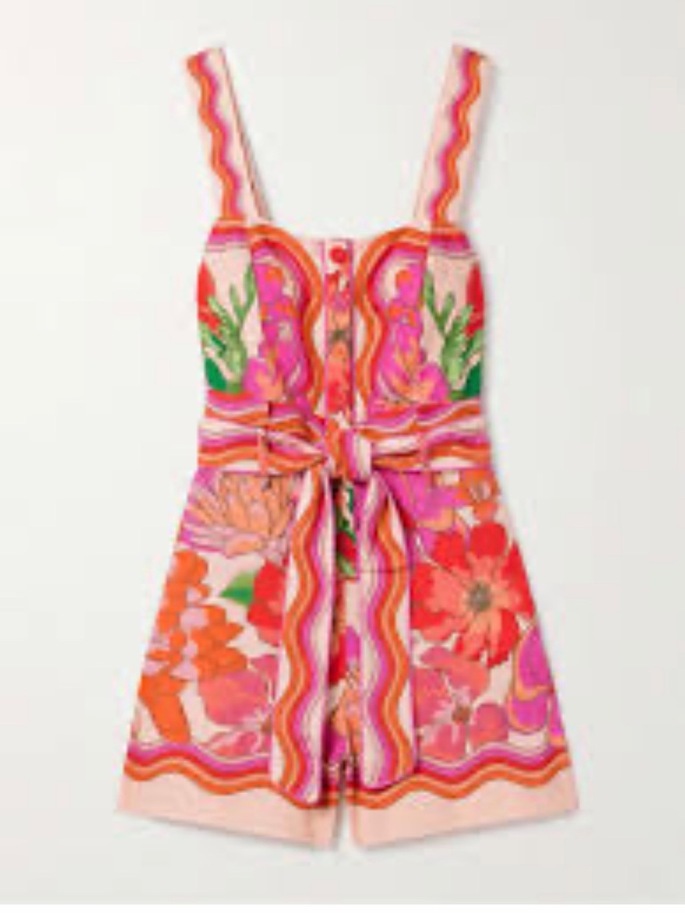 FARM Rio SHORTS ROMPER NWT MEDIUM - Picture 3 of 6